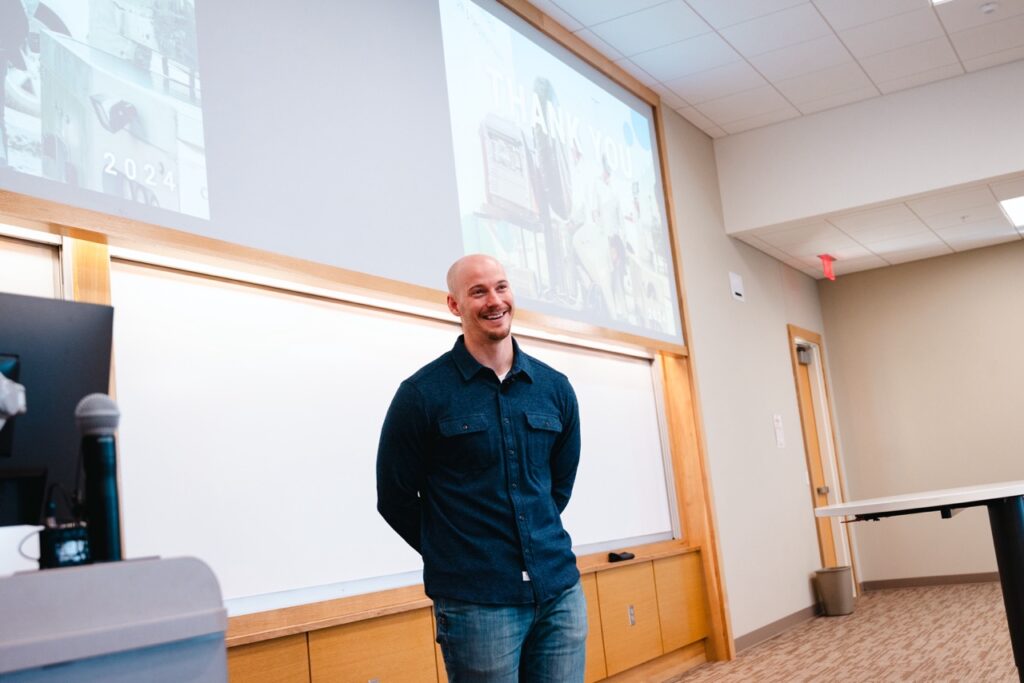 Students in UNL entrepreneurship class